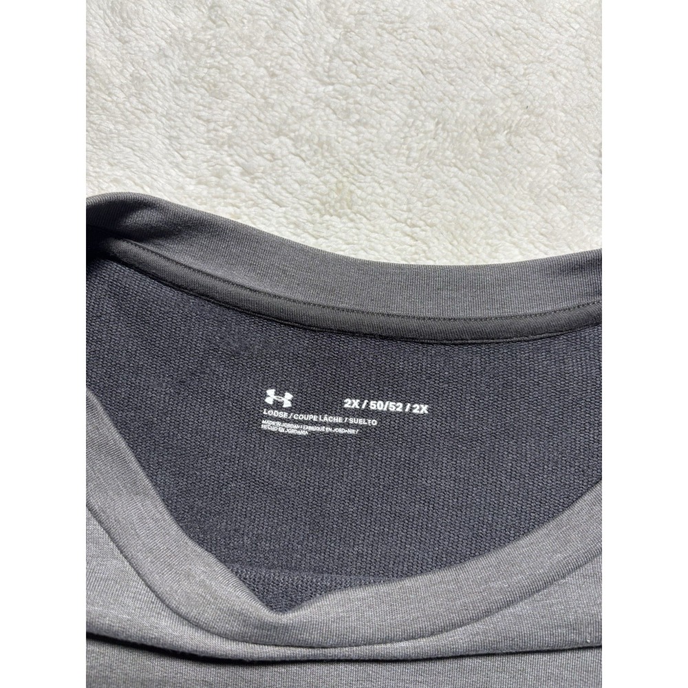 Y2K Under Armour Chunky Long Sleeve Double Pocket Shirt  Loose Fit Size XL - Picture 4 of 6